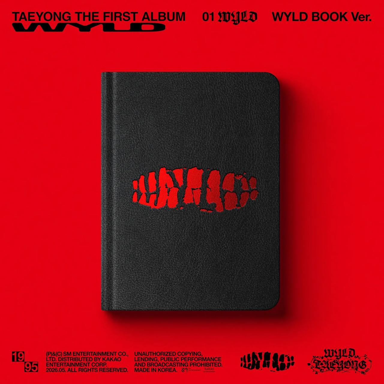 TAEYONG - 1st Album [WYLD] WYLD BOOK Ver.
