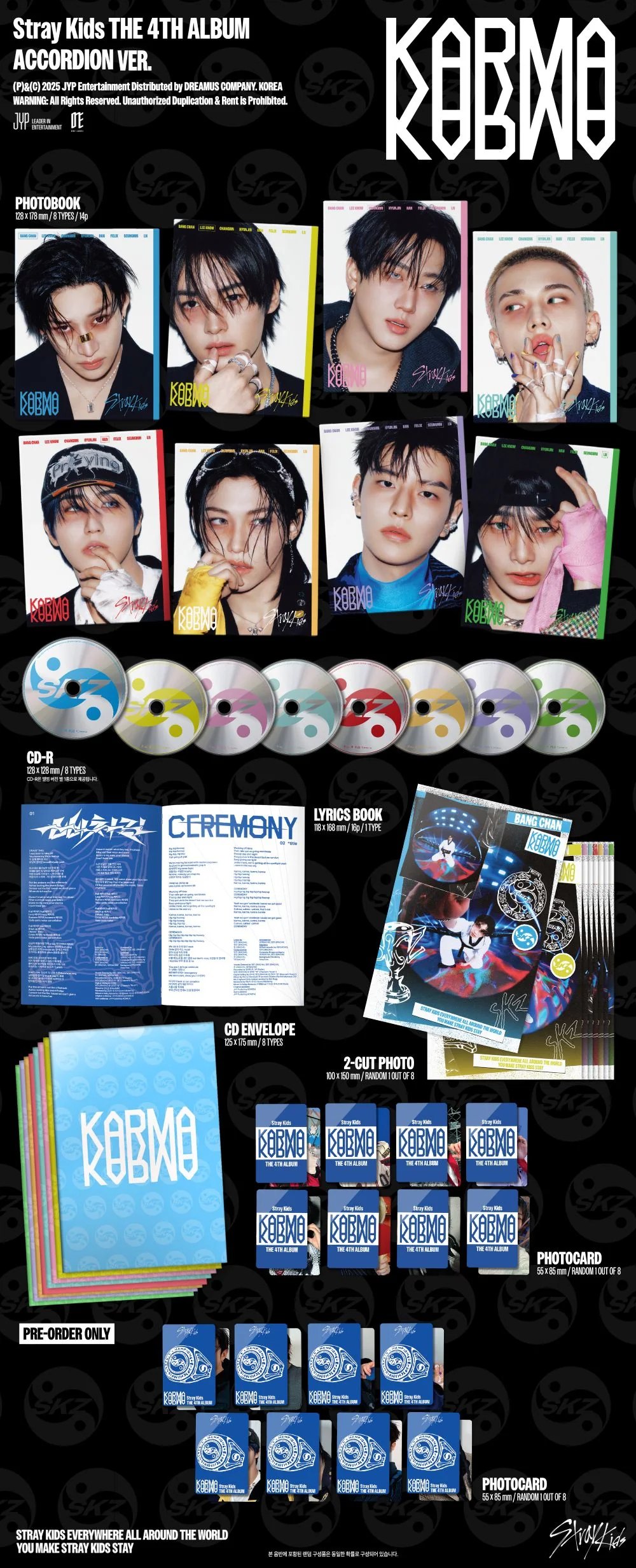 Stray Kids - 4th Album [KARMA] ACCORDION Ver. — 2