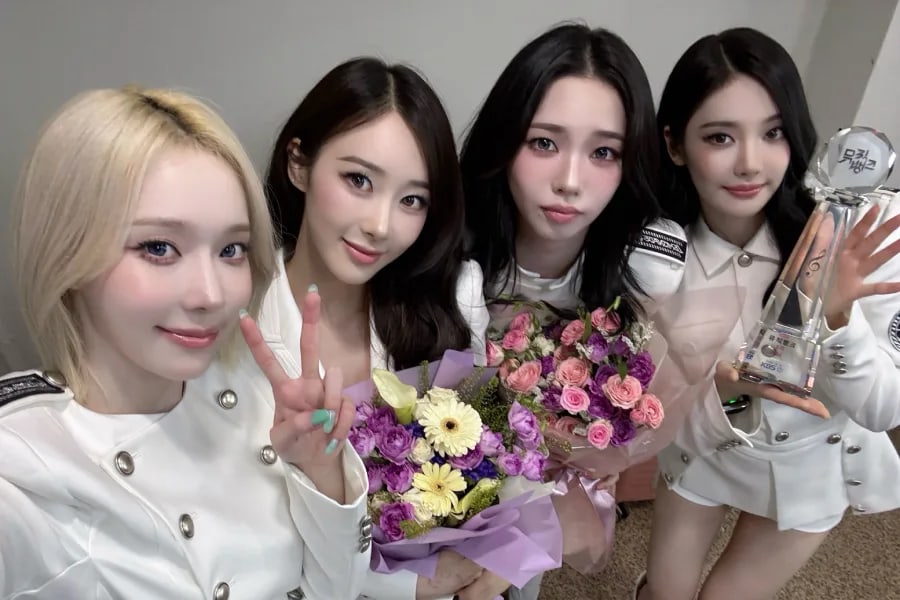 aespa claim first Music Bank win with “WDA (Whole Different Animal)”