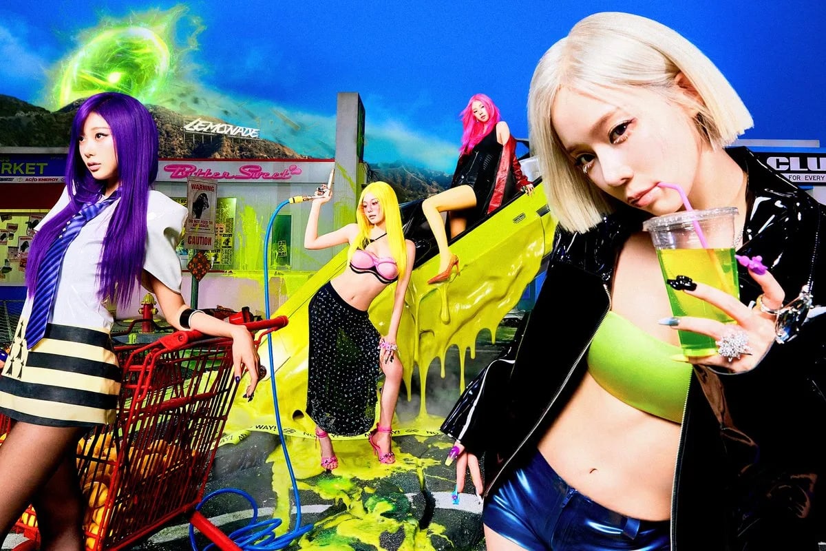 aespa dominate global iTunes charts with new album “LEMONADE”