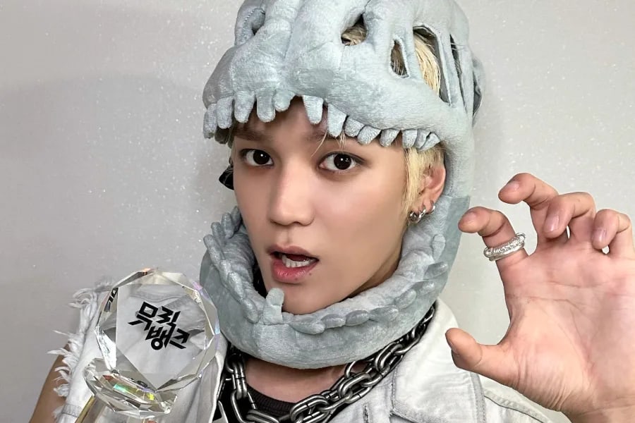 NCT’s Taeyong Earns First Solo Music Show Win with “WYLD” on Music Bank