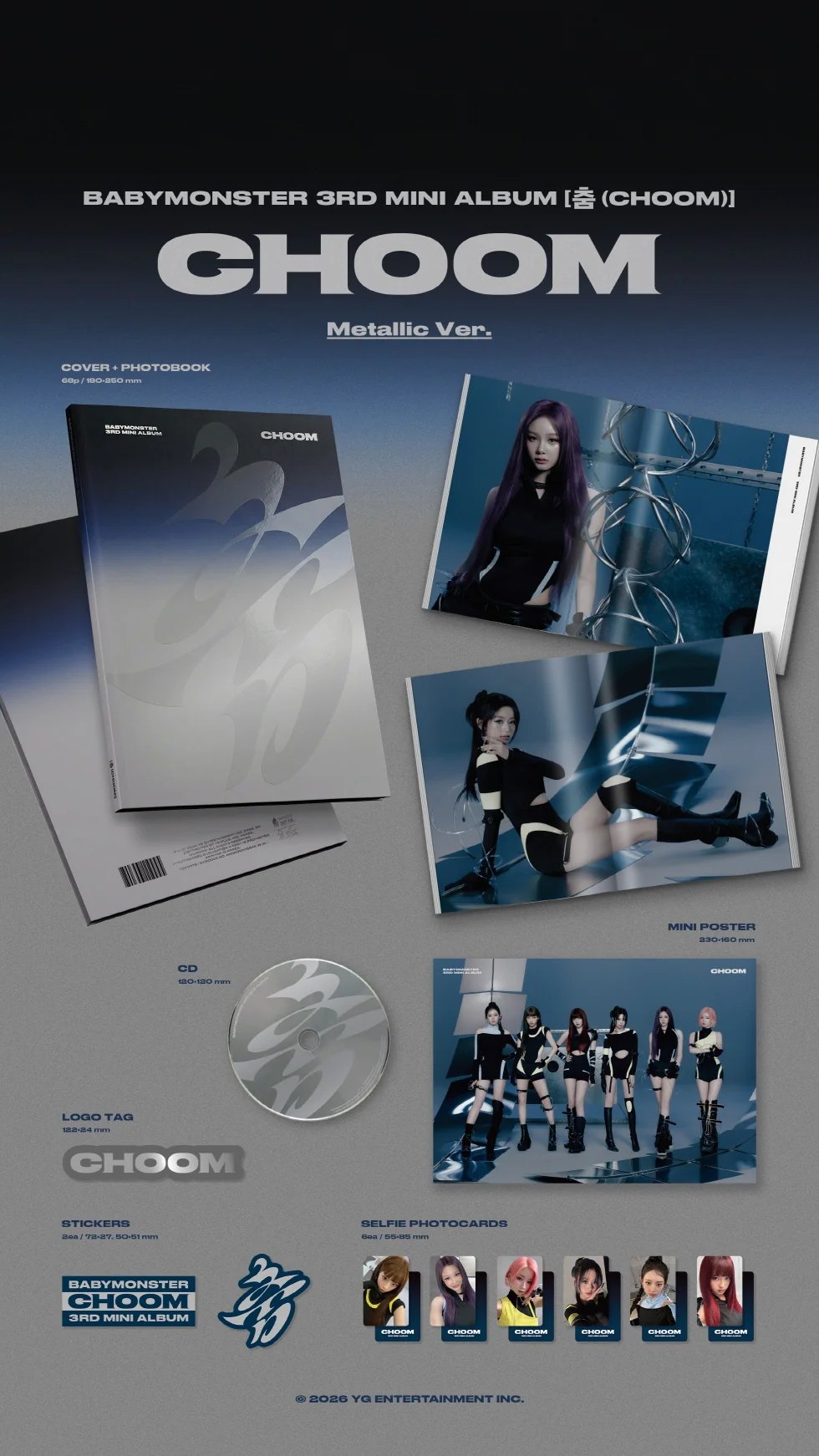 BABYMONSTER - 3rd Mini Album [춤 (CHOOM)] — 2