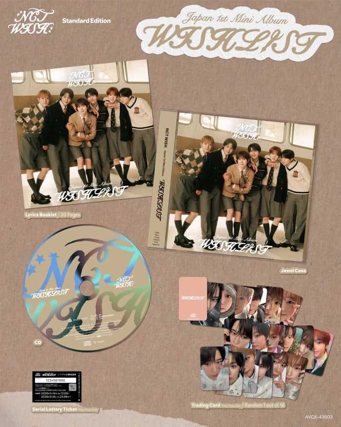 NCT WISH - Japan 1st Mini Album [WISHLIST] Standard Ver. — 2