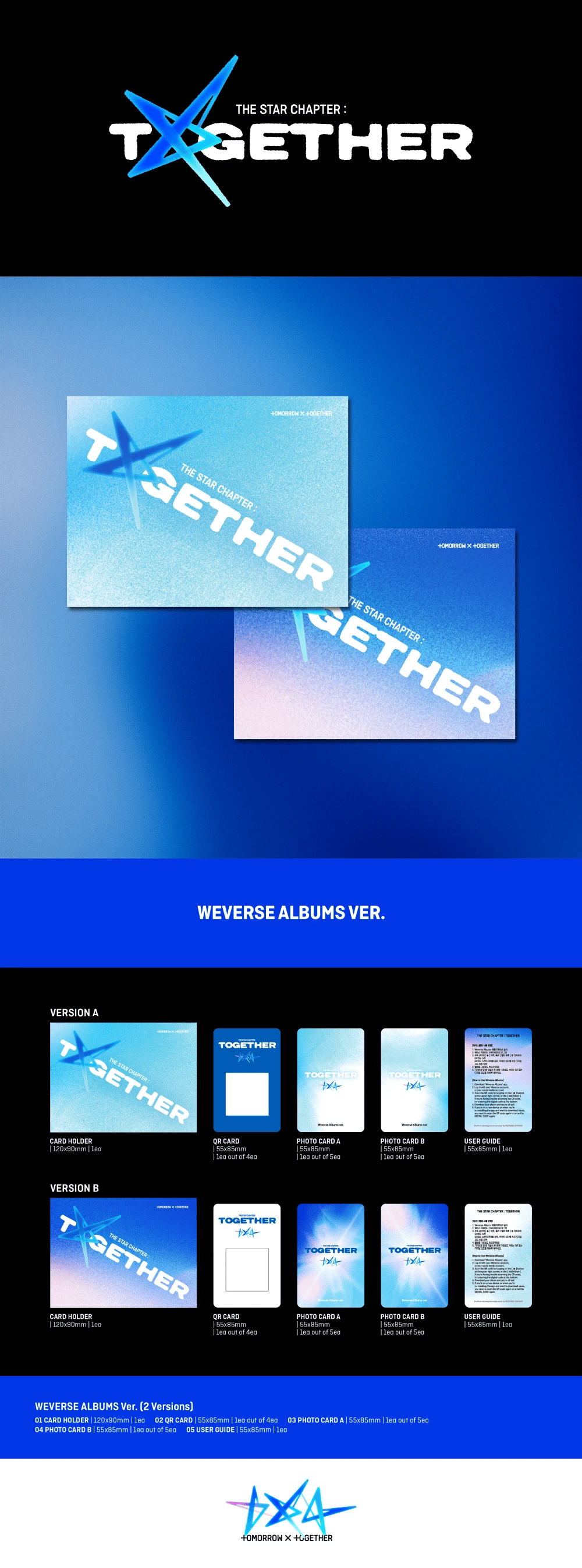 TXT - [THE STAR CHAPTER : TOGETHER] Weverse Albums Ver. — 2