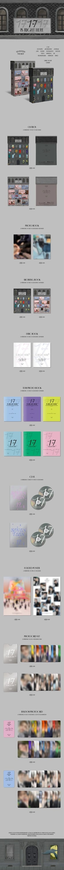 SEVENTEEN - BEST ALBUM [17 IS RIGHT HERE] — 2