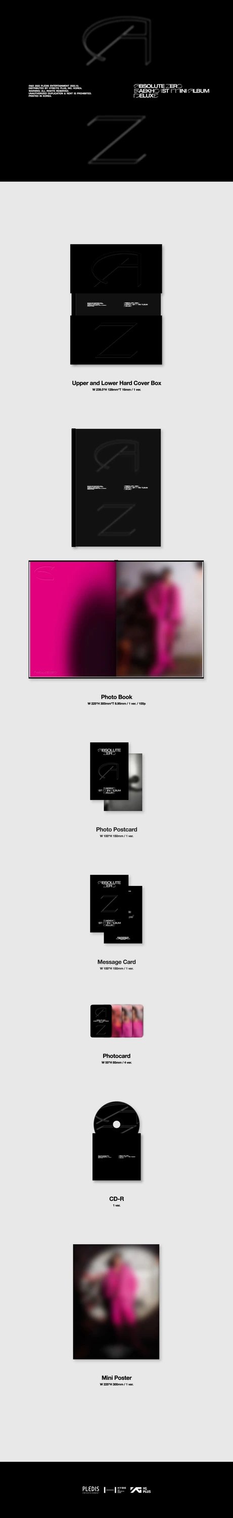 BAEKHO - 1ST MINI ALBUM [ABSOLUTE ZERO] DELUXE VER. — 2