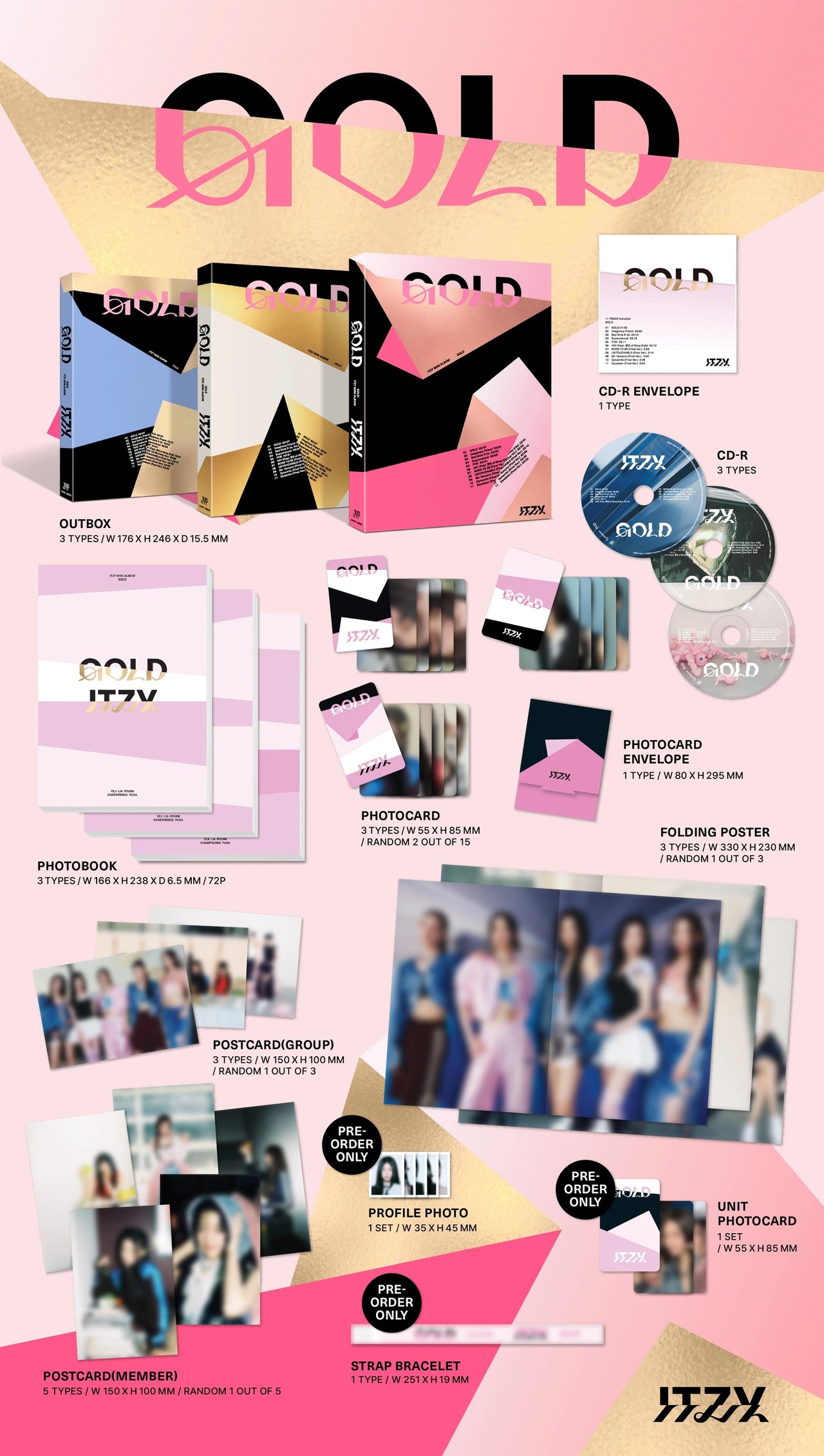 ITZY - [GOLD] STANDARD Ver. | KPOP HOUSE