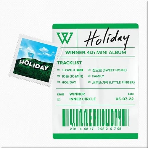 WINNER - HOLIDAY [4TH MINI ALBUM] — 2