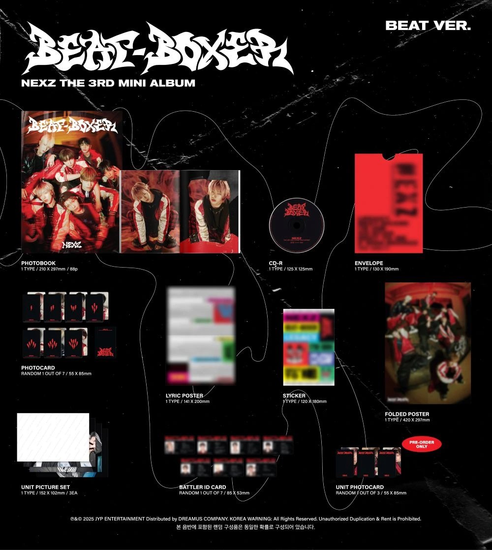 NEXZ - 3rd Mini Album [Beat-Boxer] Standard Ver. — 2