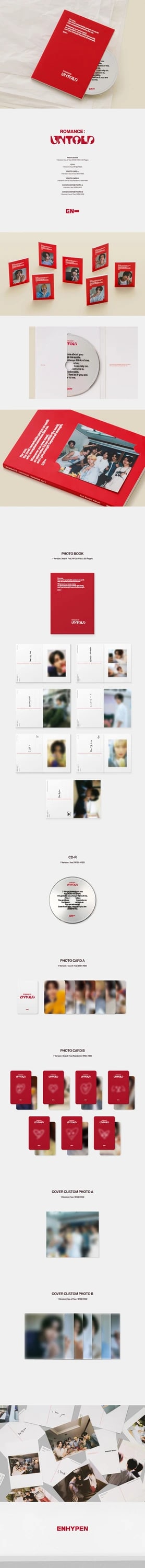 ENHYPEN - [ROMANCE : UNTOLD] ENGENE Ver. — 2