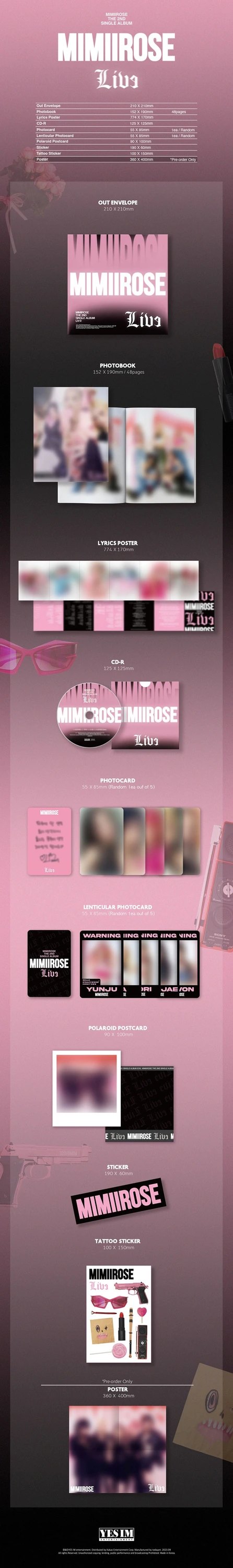 mimiirose - 2ND SINGLE ALBUM [LIVE] — 2