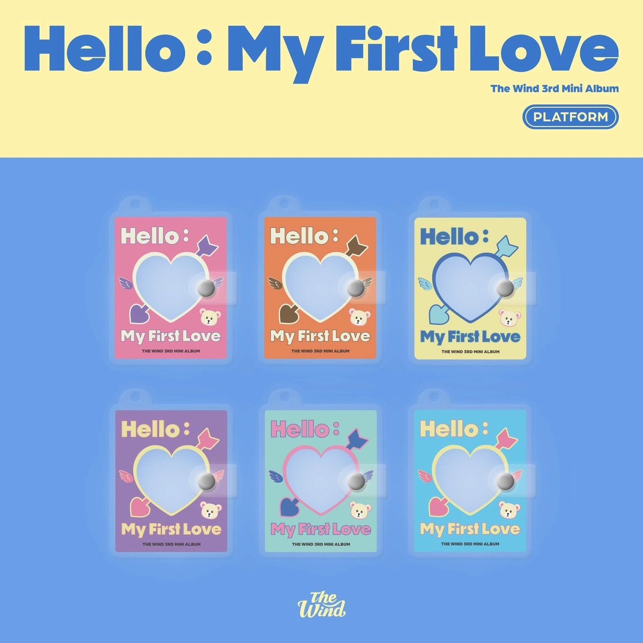 The Wind - 3rd Mini Album [Hello : My First Love] PLATFORM Ver.