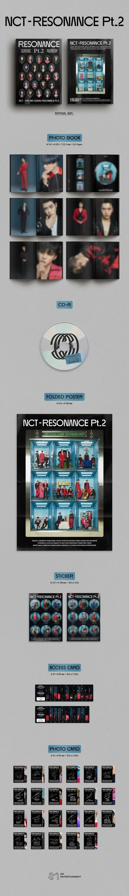 NCT - RESONANCE Pt.2 [The 2nd Album] Arrival Ver. — 2