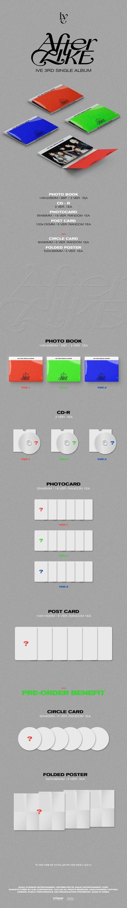 IVE - 3RD SINGLE ALBUM [AFTER LIKE] PHOTO BOOK Ver. — 2