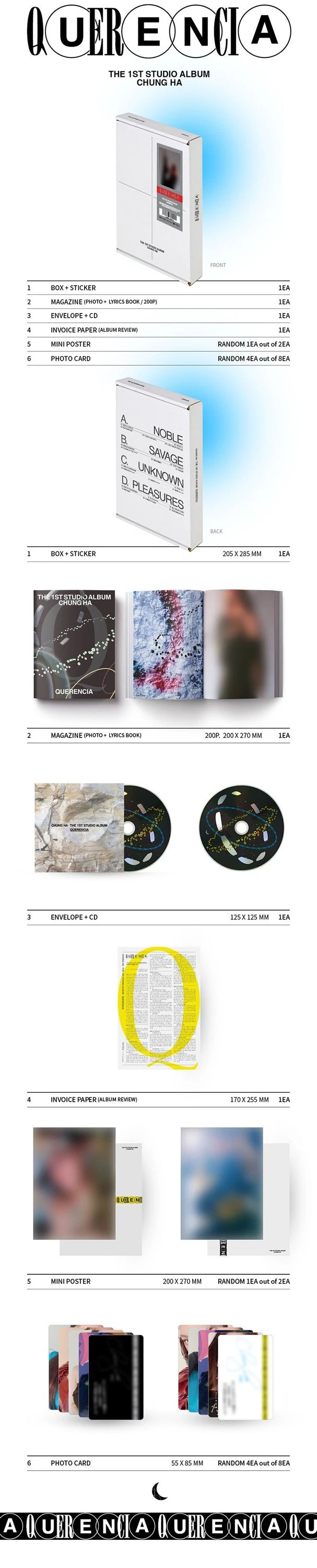 CHUNG HA - Querencia [1ST STUDIO ALBUM] — 2