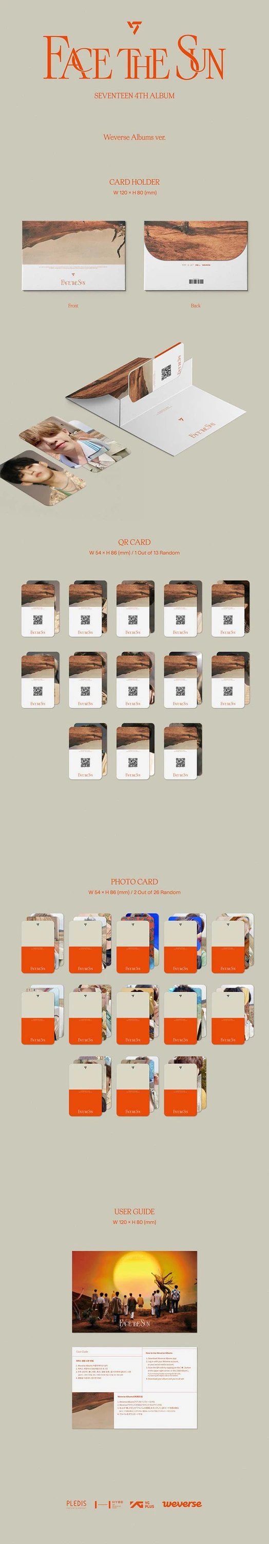 SEVENTEEN - FACE THE SUN [4TH ALBUM] WEVERSE ALBUM Ver. — 2