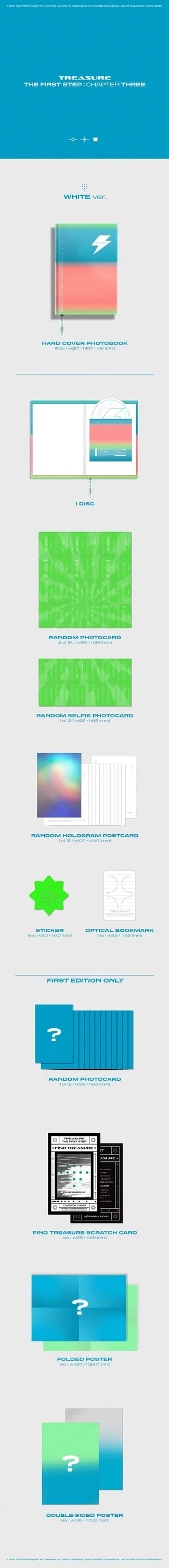 TREASURE - 3RD SINGLE ALBUM [THE FIRST STEP : CHAPTER THREE] — 2