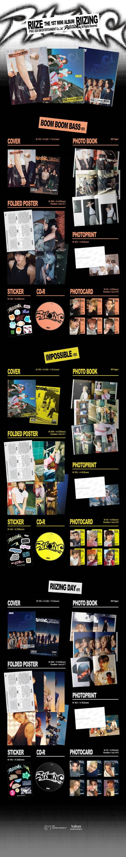 RIIZE - 1st Mini Album [RIIZING] Photo Book Ver. — 2