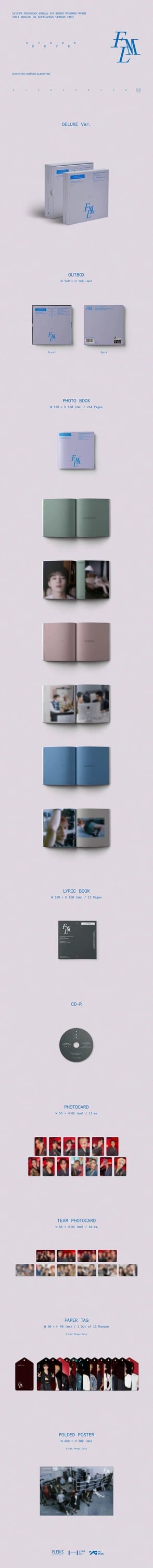 SEVENTEEN - 10TH MINI ALBUM [FML] DELUXE Ver. — 2
