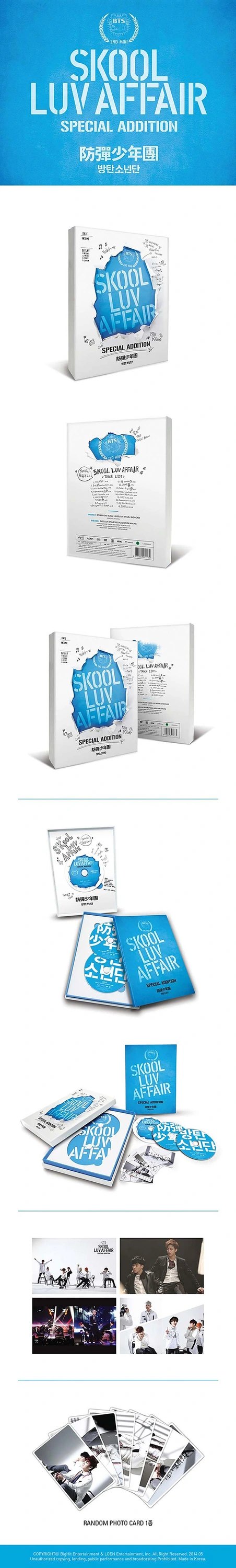 BTS - SKOOL LUV AFFAIR [2ND MINI ALBUM] SPECIAL ADDITION (REISSUE) — 2