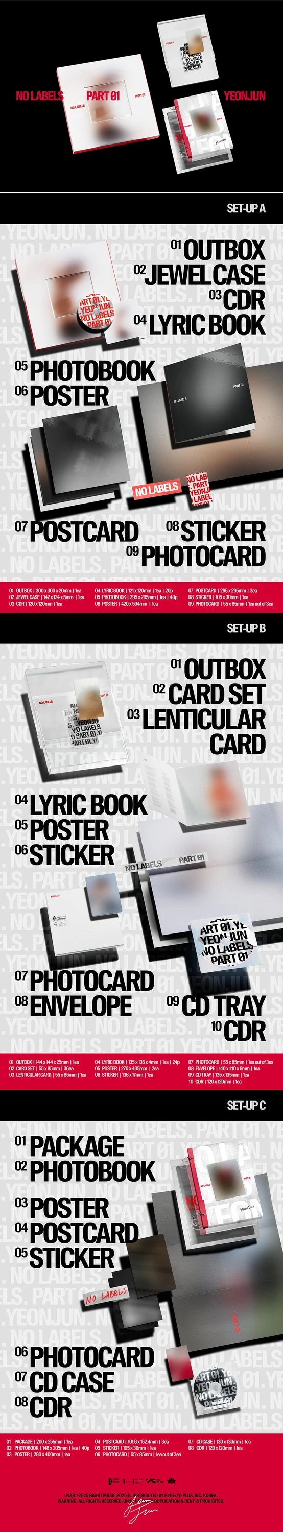 YEONJUN - [NO LABELS: PART 01] Standard Ver. — 2