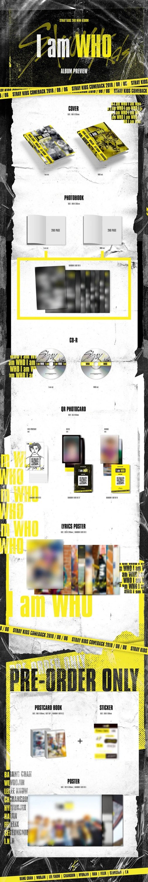 Stray Kids - I am WHO [2ND MINI ALBUM] — 2