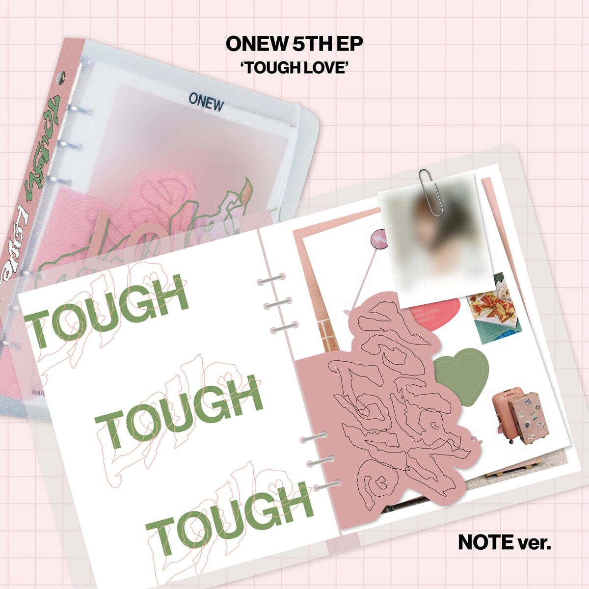 ONEW - 5th Mini Album [TOUGH LOVE] NOTE Ver.