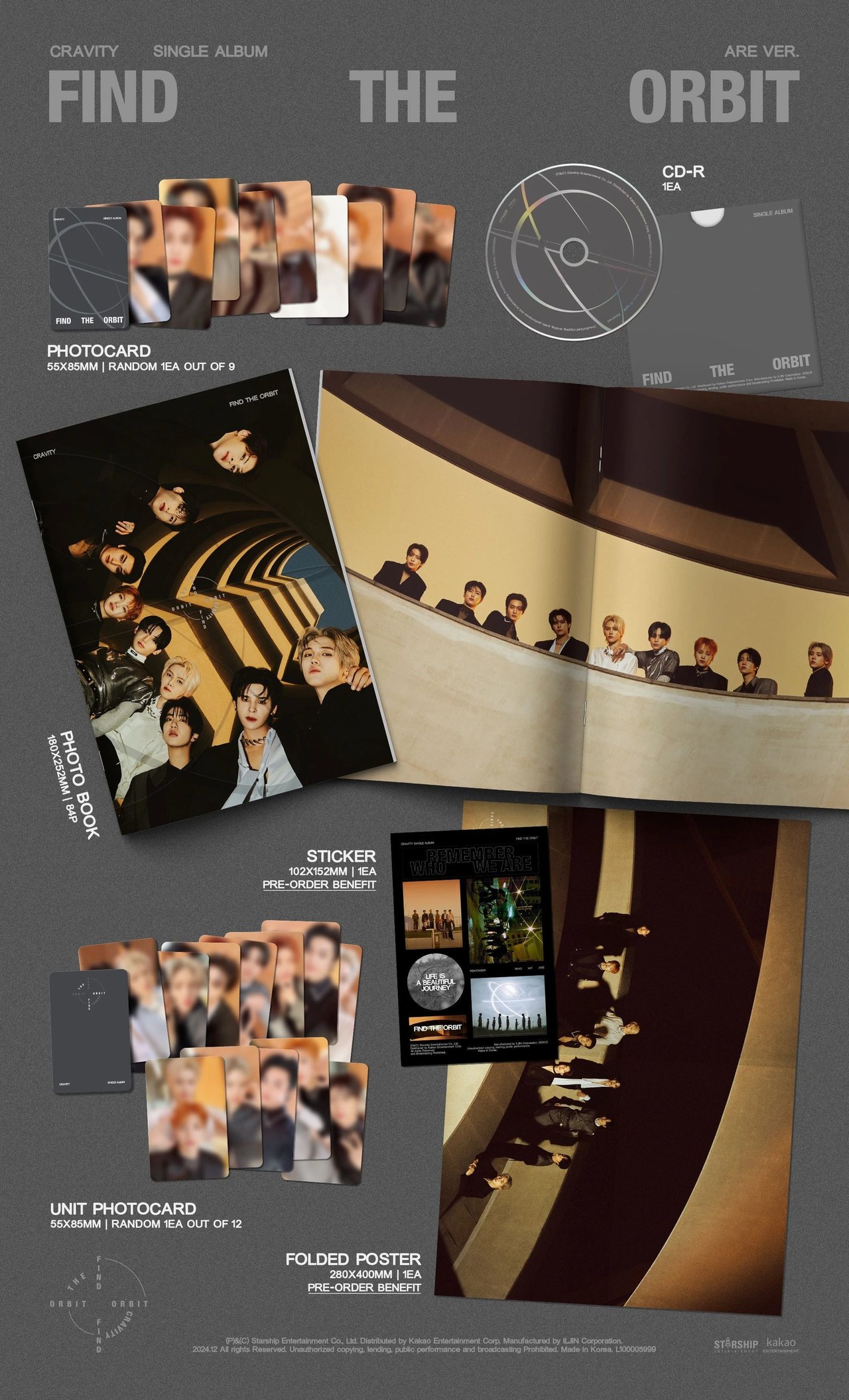 CRAVITY - Single Album [FIND THE ORBIT] | KPOP HOUSE
