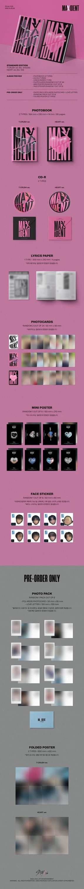 Stray Kids - MINI ALBUM [MAXIDENT] STANDARD EDITION — 2