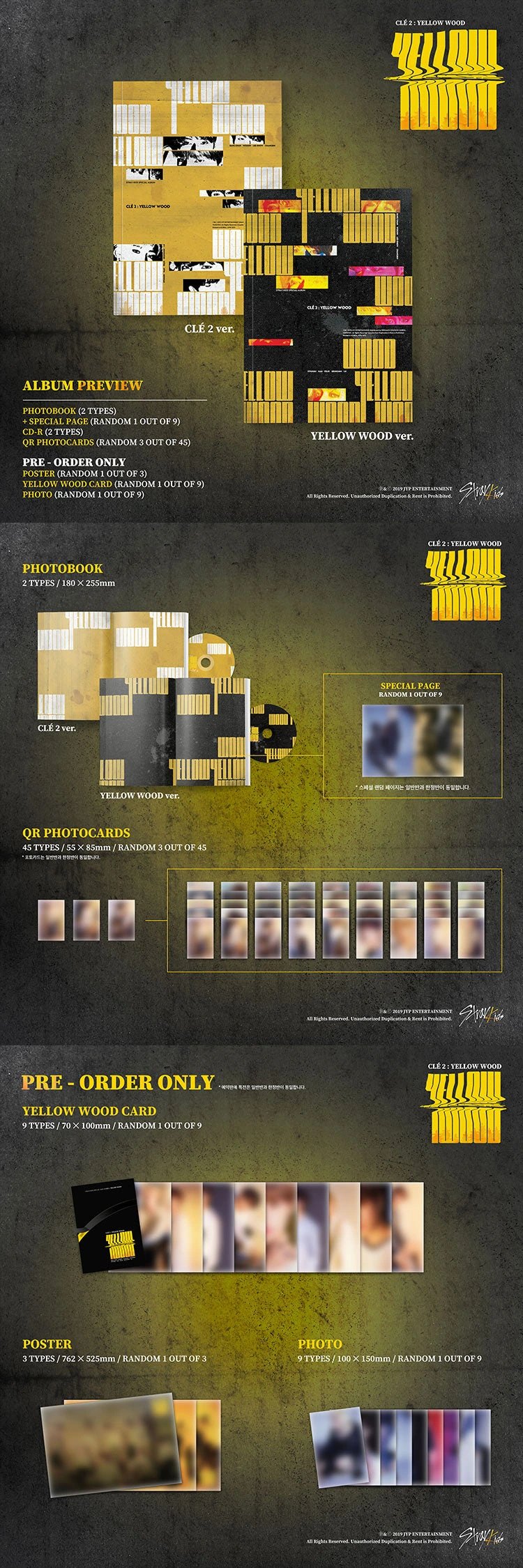 Stray Kids - [Clé 2 : Yellow Wood] Normal Edition — 2