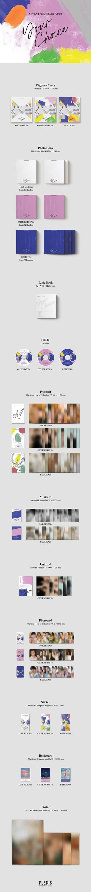 SEVENTEEN - YOUR CHOICE [8TH MINI ALBUM] — 2