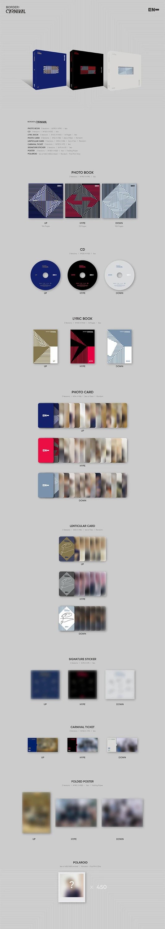 ENHYPEN - 2ND MINI ALBUM [BORDER : CARNIVAL] — 2