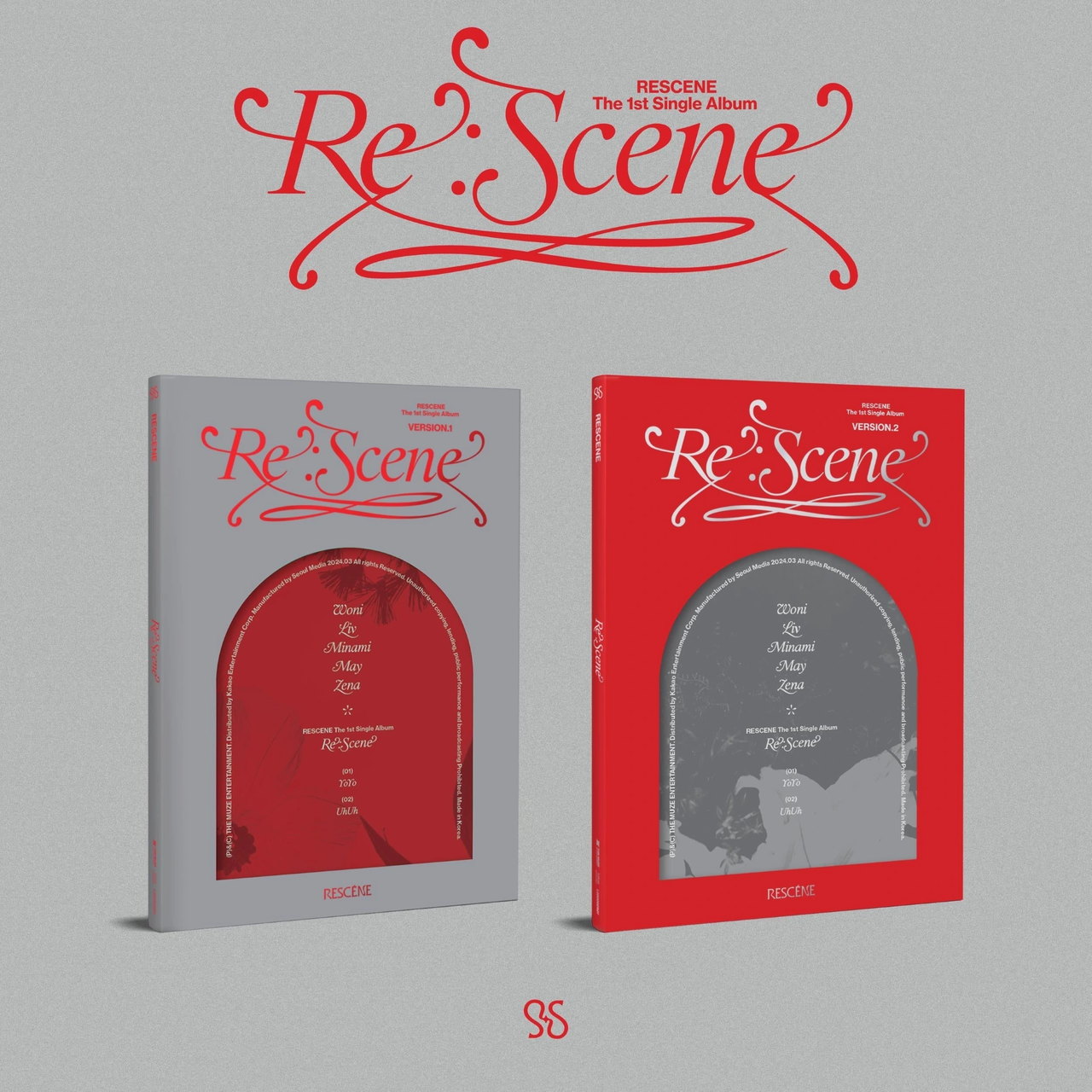 RESCENE  - 1ST SINGLE ALBUM [Re:Scene]