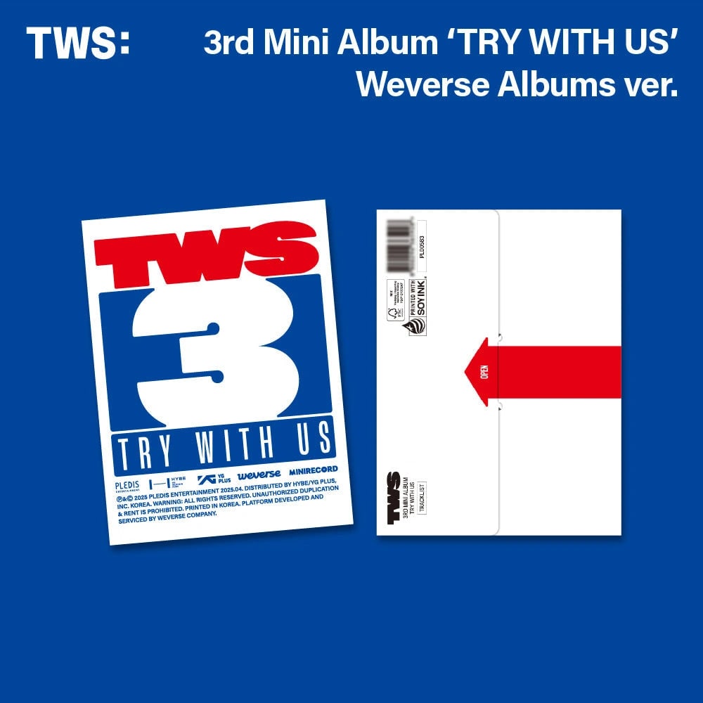 TWS - 3rd Mini Album [TRY WITH US] Weverse Albums Ver. — 1