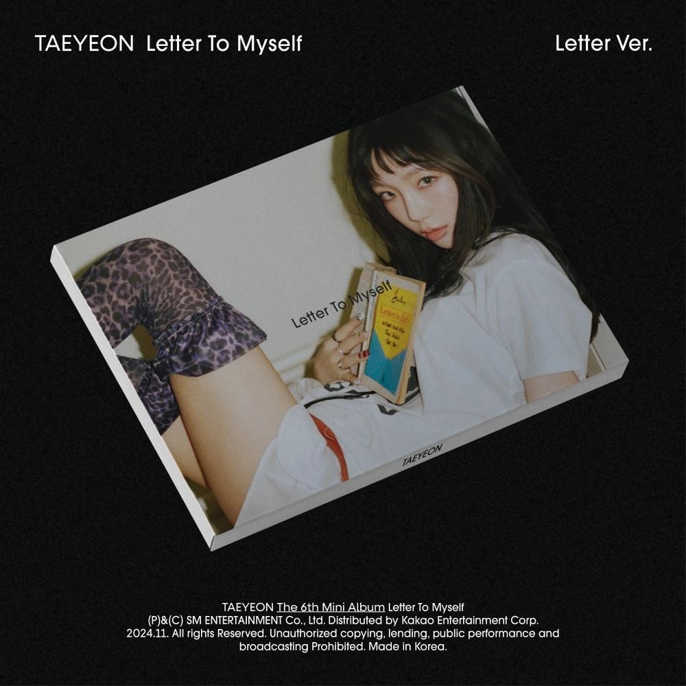 TAEYEON - 6th Mini Album [Letter To Myself] Letter Ver.