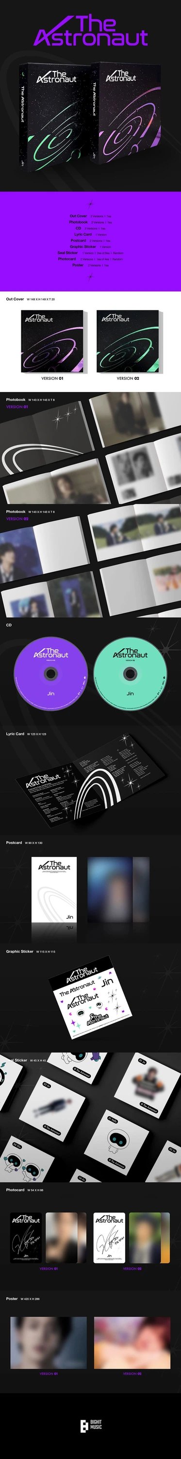 JIN - [THE ASTRONAUT] — 2