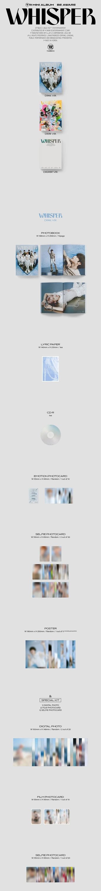 THE BOYZ - 7TH MINI ALBUM [BE AWARE] — 2