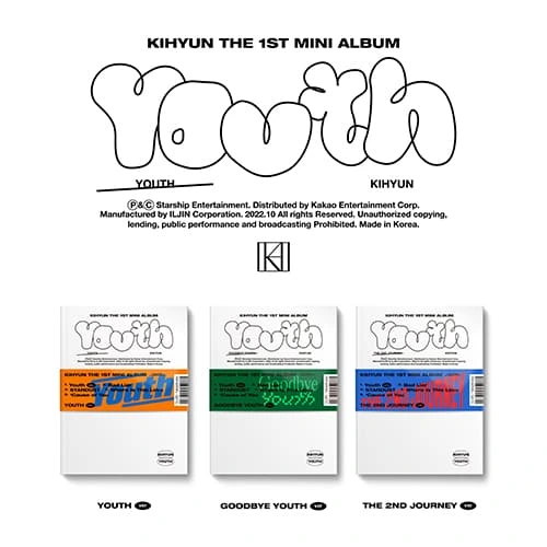 KIHYUN - 1ST MINI ALBUM [YOUTH]
