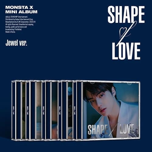 MONSTA X - SHAPE OF LOVE [11TH MINI ALBUM] — 2