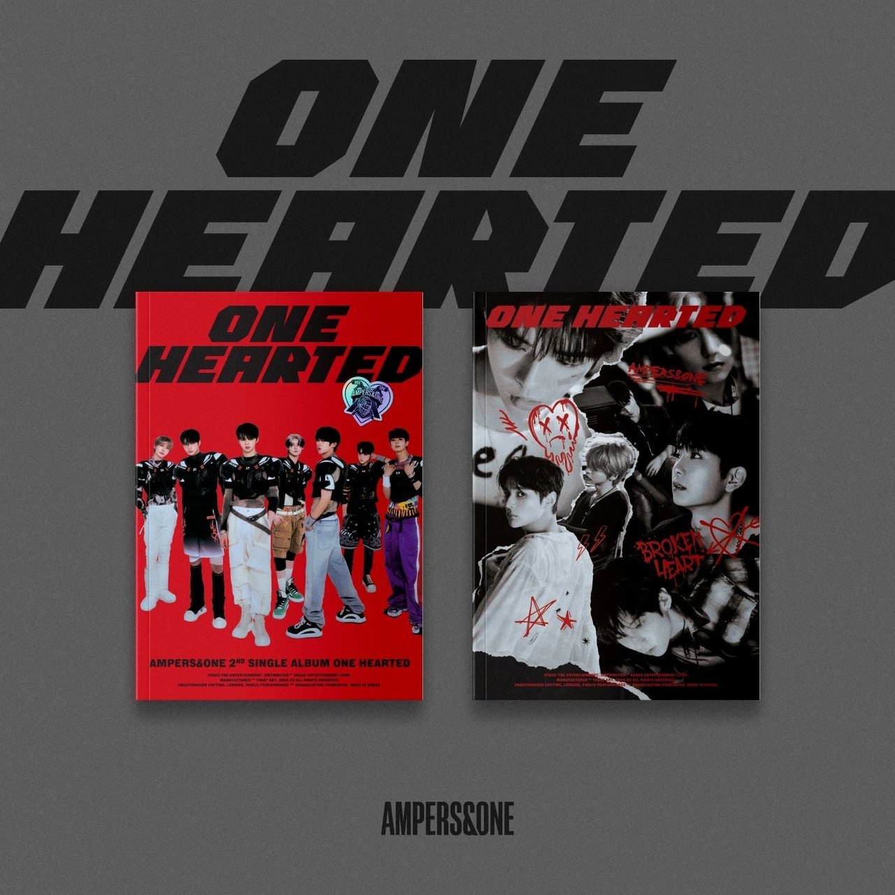 AMPERS&ONE - 2ND SINGLE ALBUM [ONE HEARTED]