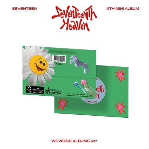 SEVENTEEN - 11TH MINI ALBUM [SEVENTEENTH HEAVEN] Weverse Albums Ver.