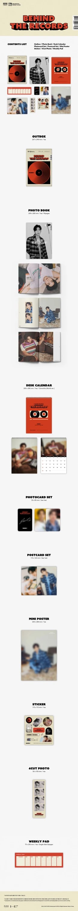 BAEKHO - 2023 SEASON'S GREETINGS [BEHIND THE RECORDS] — 2