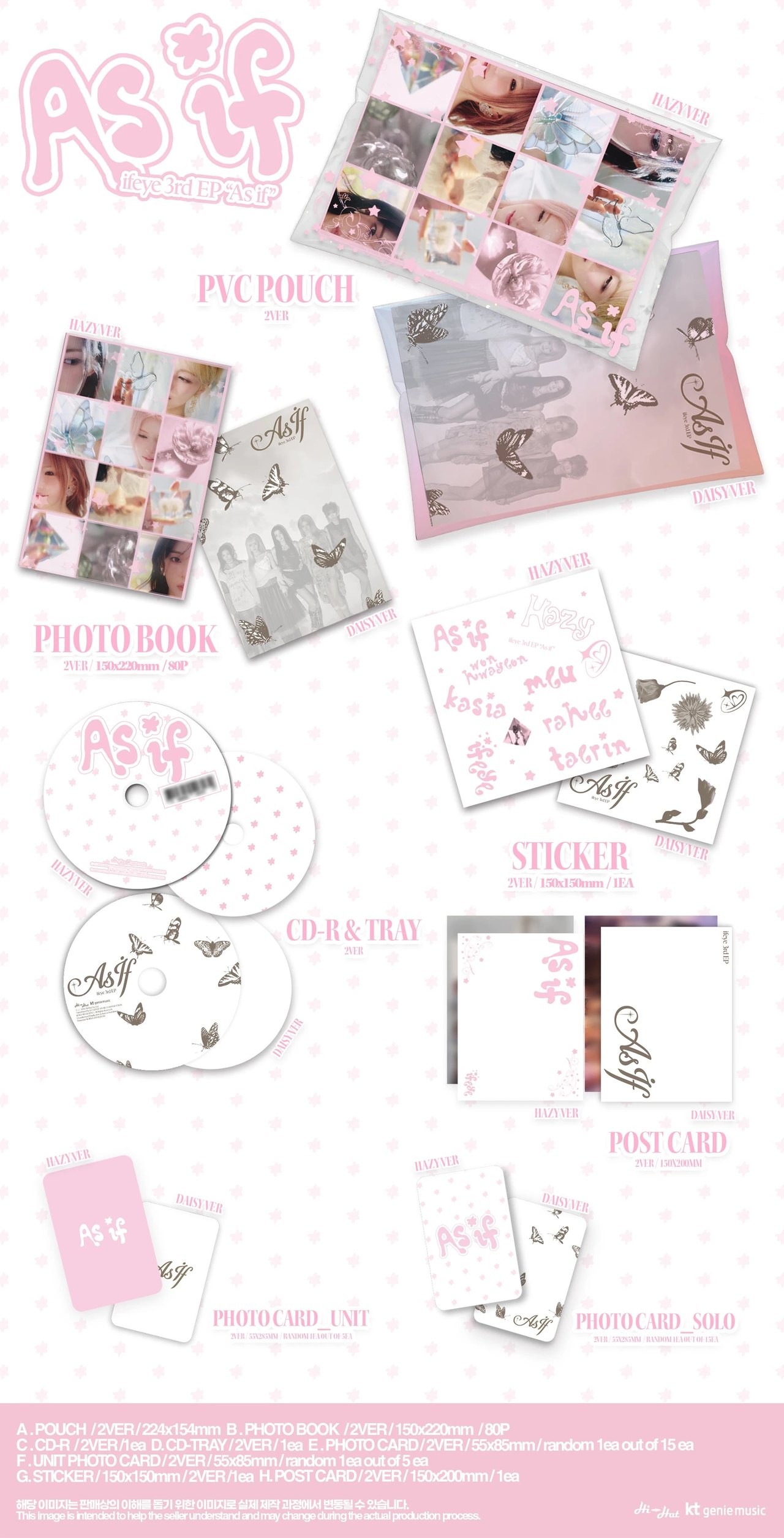 ifeye - 3rd EP [As if] Photobook Ver. — 2