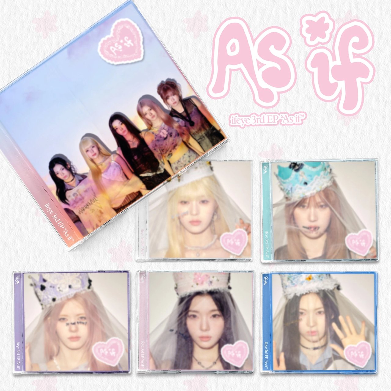ifeye - 3rd EP [As if] Jewel Ver.