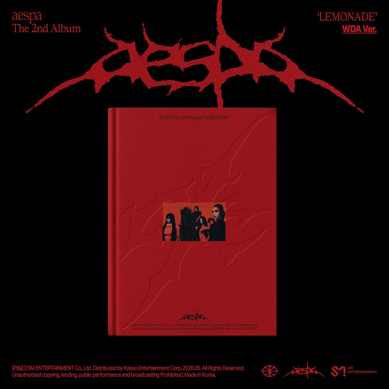 aespa - 2nd Album [LEMONADE] WDA Ver.