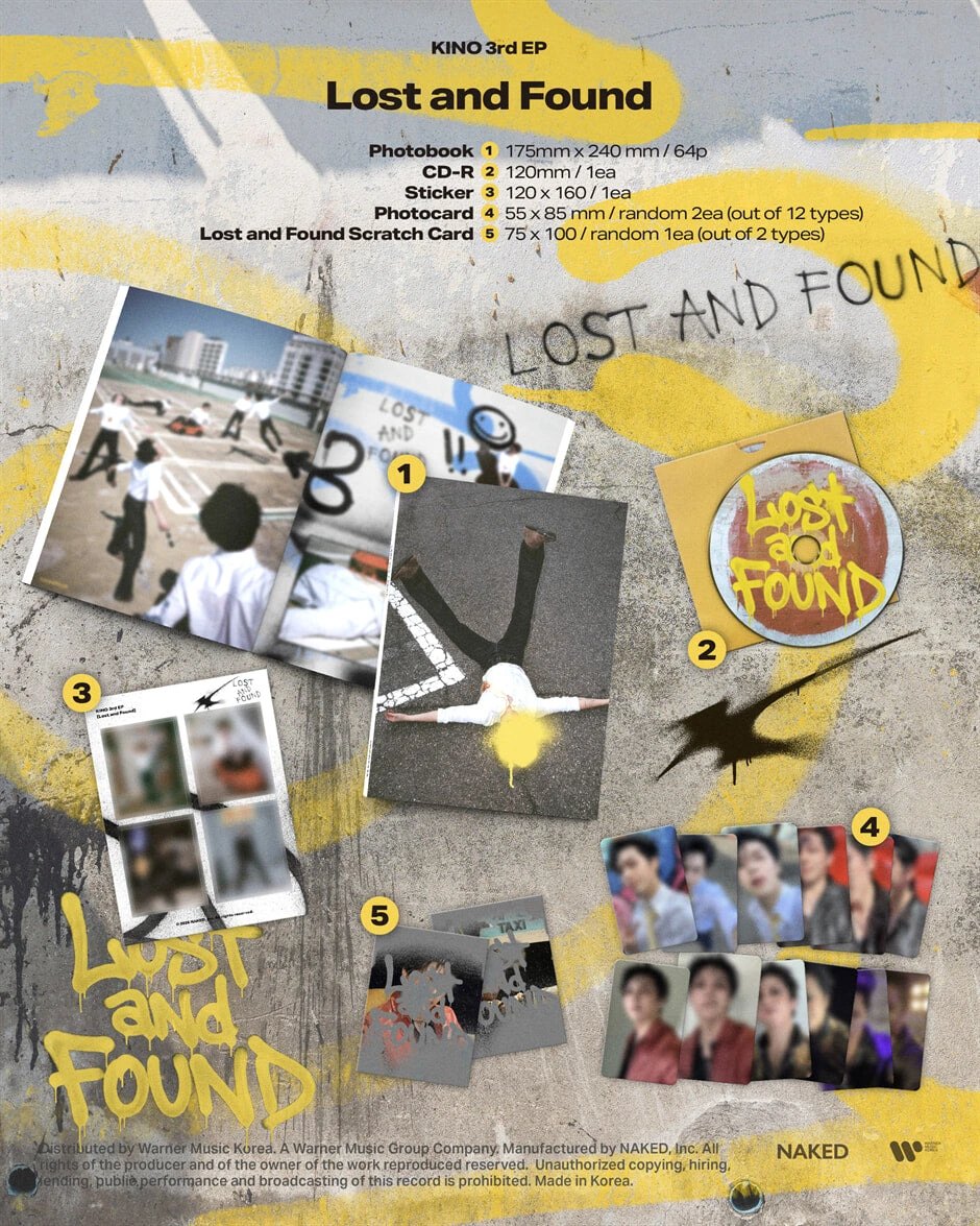 KINO - 3rd EP [Lost and Found] — 2