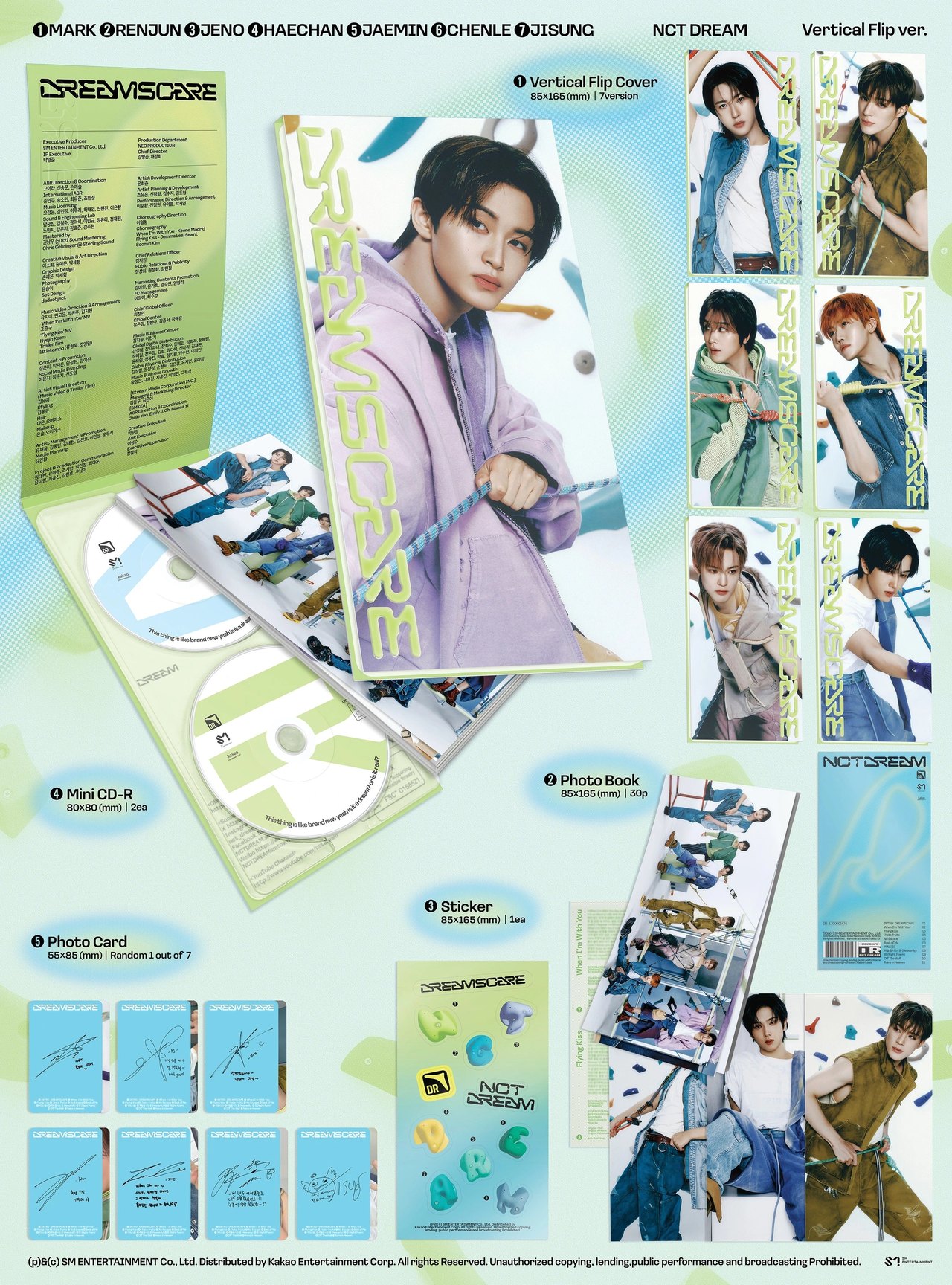 NCT DREAM - 4th Album [DREAMSCAPE] Vertical Flip Ver. — 2