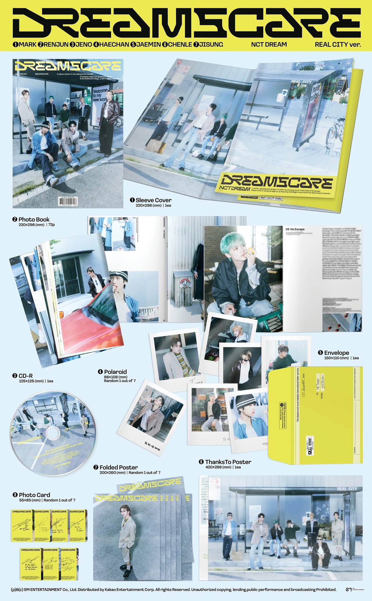 NCT DREAM - 4th Album [DREAMSCAPE] REAL CITY Ver. — 2