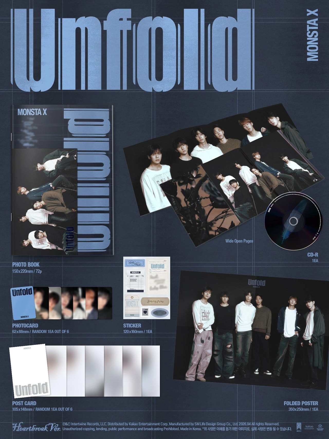 MONSTA X - [Unfold] — 2