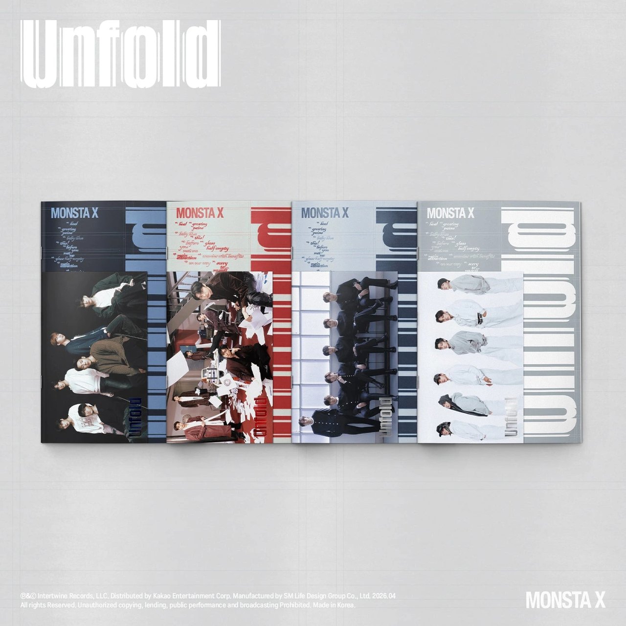 MONSTA X - [Unfold]